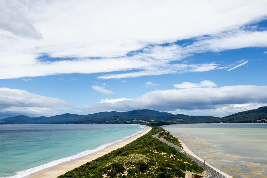 <strong>The Neck: </strong>This dramatic sliver of the island is so narrow that there is room for only one road between the two beaches.