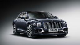 Bentley has released details and images of its new Flying Spur sedan with a claimed top speed of 207 mph which would make it the world's fastest four-door sedan.