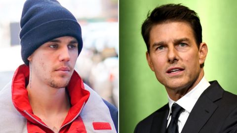 Justin Bieber thinks he can take Tom Cruise in a fight.