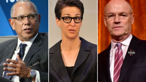 Dean Baquet, Rachel Maddow, and Phil Griffin