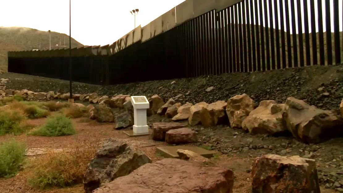The ACLU of New Mexico has criticized the fence for blocking access to public land where a border monument sits.