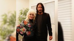 Keanu Reeves Dolly Parton Instagram
