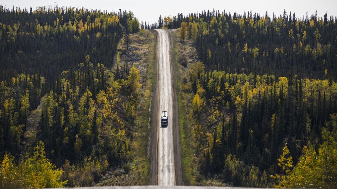 Stretching from central Alaska to Prudhoe Bay, James W. Dalton Highway is one of America's northernmost roads.
