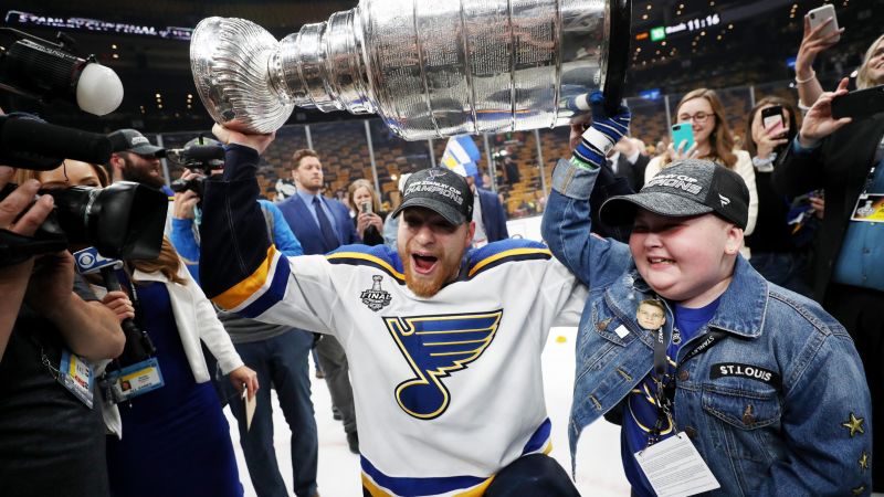St. Louis Blues give superfan Laila Anderson her own Stanley Cup ring -  National