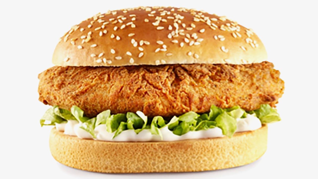 KFC has launched a vegan burger in the UK and Ireland. It is made from Quorn served with vegan mayonnaise.