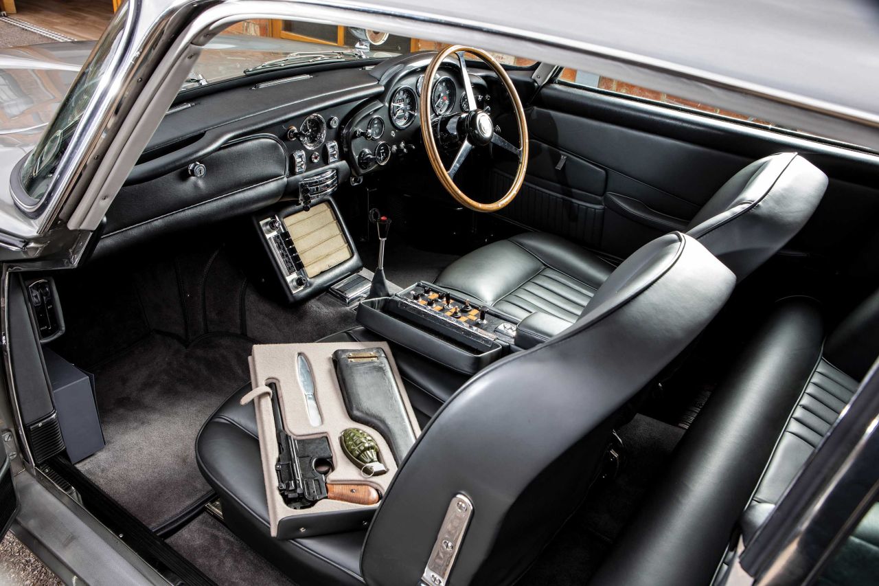 The car features 13 modifications, including two Browning .30 caliber machine guns.