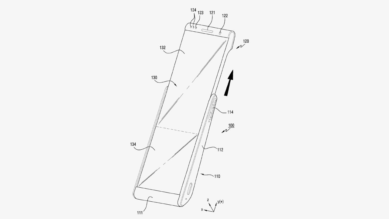 Samsung's stretcy phone concept