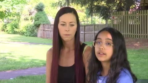 Syreeta Spencer and her daughter Jasmyn were hurt and angry after a school aide's racist comment.