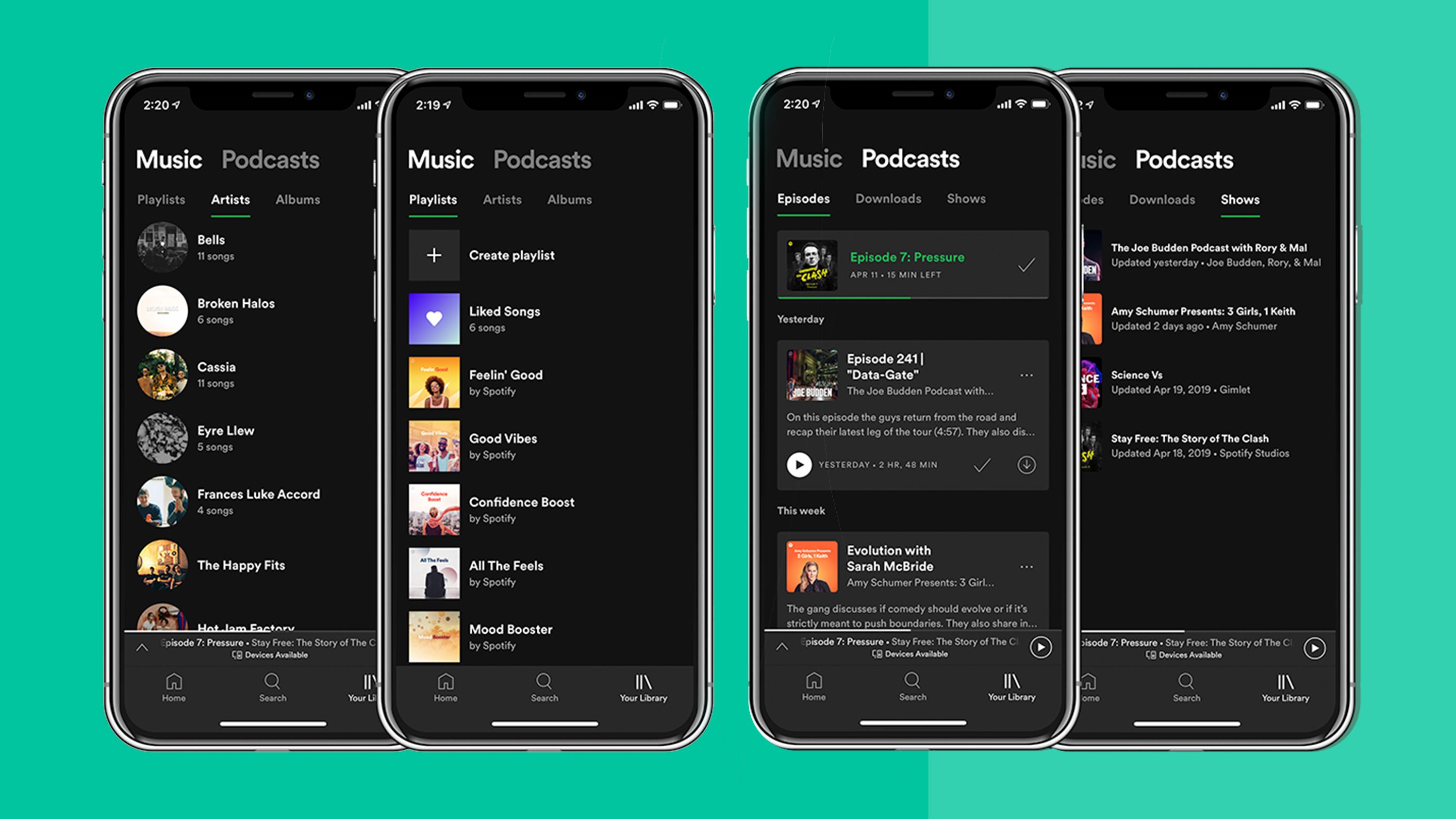 Spotify is betting big on podcasts. Its new redesign shows just