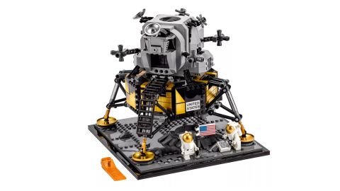 Celebrate the first moon landing with this 1,087 piece <a href="http://redirect.viglink.com?type=bk&opt=false&u=https%3A%2F%2Fshop.lego.com%2Fen-US%2Fproduct%2FNASA-Apollo-11-Lunar-Lander-10266&key=ed7eb6546c416eb284920d7a87c6d8c4" target="_blank" target="_blank">LEGO Apollo 11 Lunar Landing set</a>. ($99.99; <a href="http://redirect.viglink.com?type=bk&opt=false&u=https%3A%2F%2Fshop.lego.com%2Fen-US%2Fproduct%2FNASA-Apollo-11-Lunar-Lander-10266&key=ed7eb6546c416eb284920d7a87c6d8c4" target="_blank" target="_blank">shop.lego.com</a>)