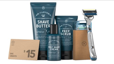 The <a href="http://redirect.viglink.com?type=bk&opt=false&u=https%3A%2F%2Fwww.dollarshaveclub.com%2Fgift%2Fsets%2Fcomplete-shave-gift-set&key=ed7eb6546c416eb284920d7a87c6d8c4" target="_blank" target="_blank">Complete Shave Set</a> gives you everything you need to trim a beard and more. ($50, originally $56; <a href="http://redirect.viglink.com?type=bk&opt=false&u=https%3A%2F%2Fwww.dollarshaveclub.com%2Fgift%2Fsets%2Fcomplete-shave-gift-set&key=ed7eb6546c416eb284920d7a87c6d8c4" target="_blank" target="_blank">dollarshaveclub.com</a>)