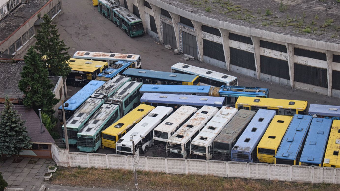 <strong>Sharp decline: </strong>The Soviet Union collapse in 1991 proved to be the beginning of the end for bus garage, and it eventually closed in 2015.