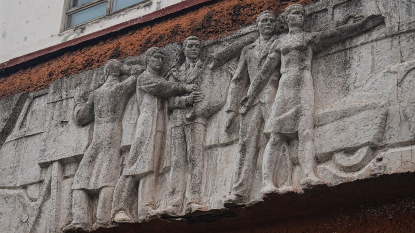 <strong>Stark reminder:</strong> Preserving Soviet heritage is a controversial topic in a country that suffered tremendously under communist rule.