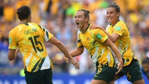 Foord's goal before half-time ensured Australia went into the break with hope. 