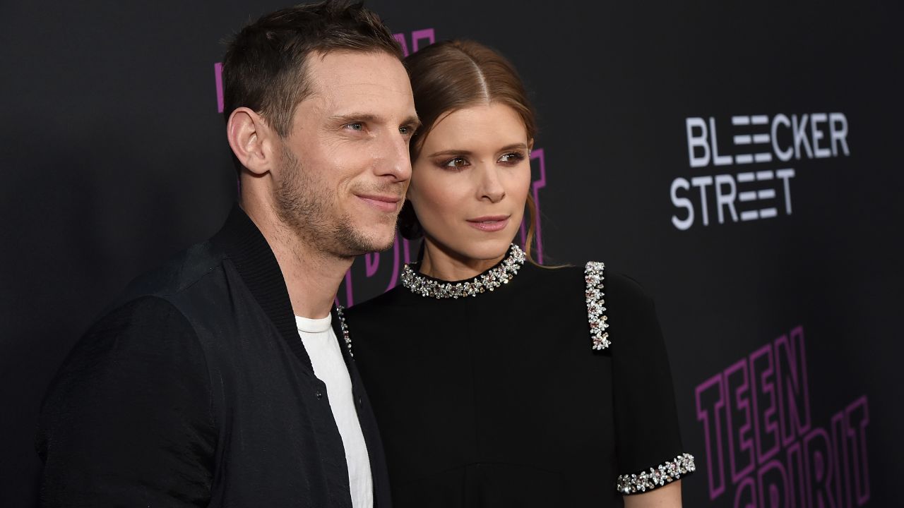 Jamie Bell and Kate Mara in April