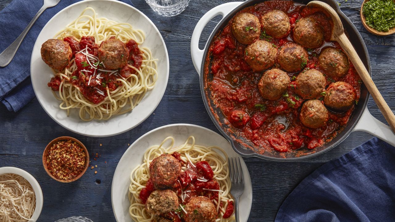 beyond meat spaghetti and meatballs