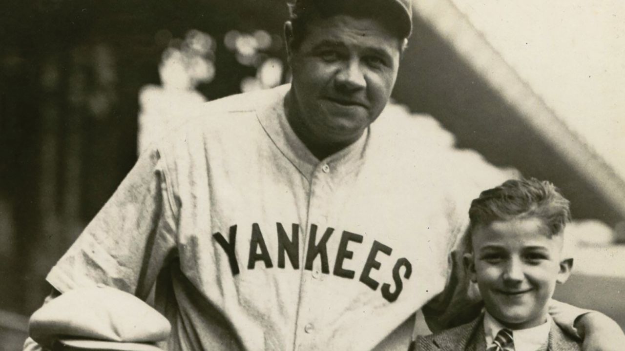 babe ruth in red sox uniform