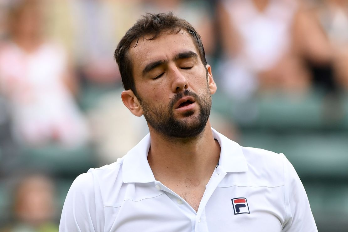 A year after making the Wimbledon final, Marin Cilic lost in the second round at SW19 after having a two-set lead against Guido Pella. 