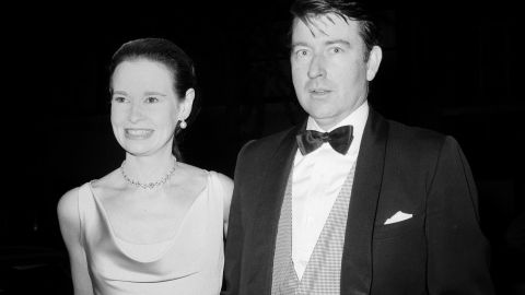 Gloria Vanderbilt and her playwright husband, Wyatt Cooper, in New York City on June 2, 1966. 