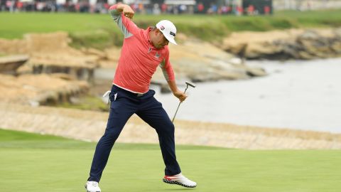 Gary Woodland held off world No.1 Brooks Koepka to win the US Open.