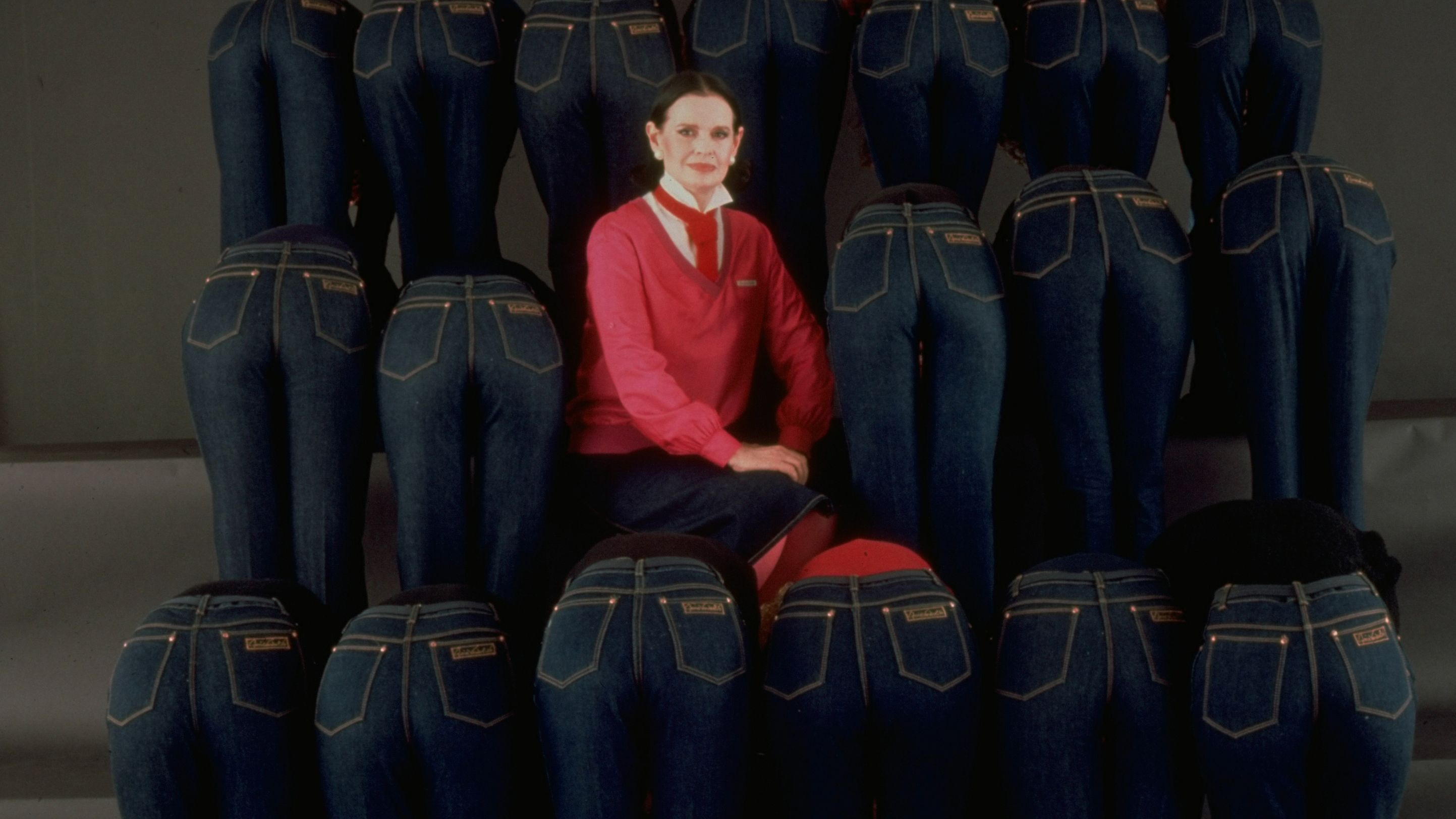 Vanderbilt produced fashion and textile designs that would earn her the 1969 Neiman Marcus Fashion Award, and in 1976 she started a line of ready-to-wear garments. Under her GV Ltd. brand, she'd go on to sell millions of pairs of jeans bearing her trademark swan logo.