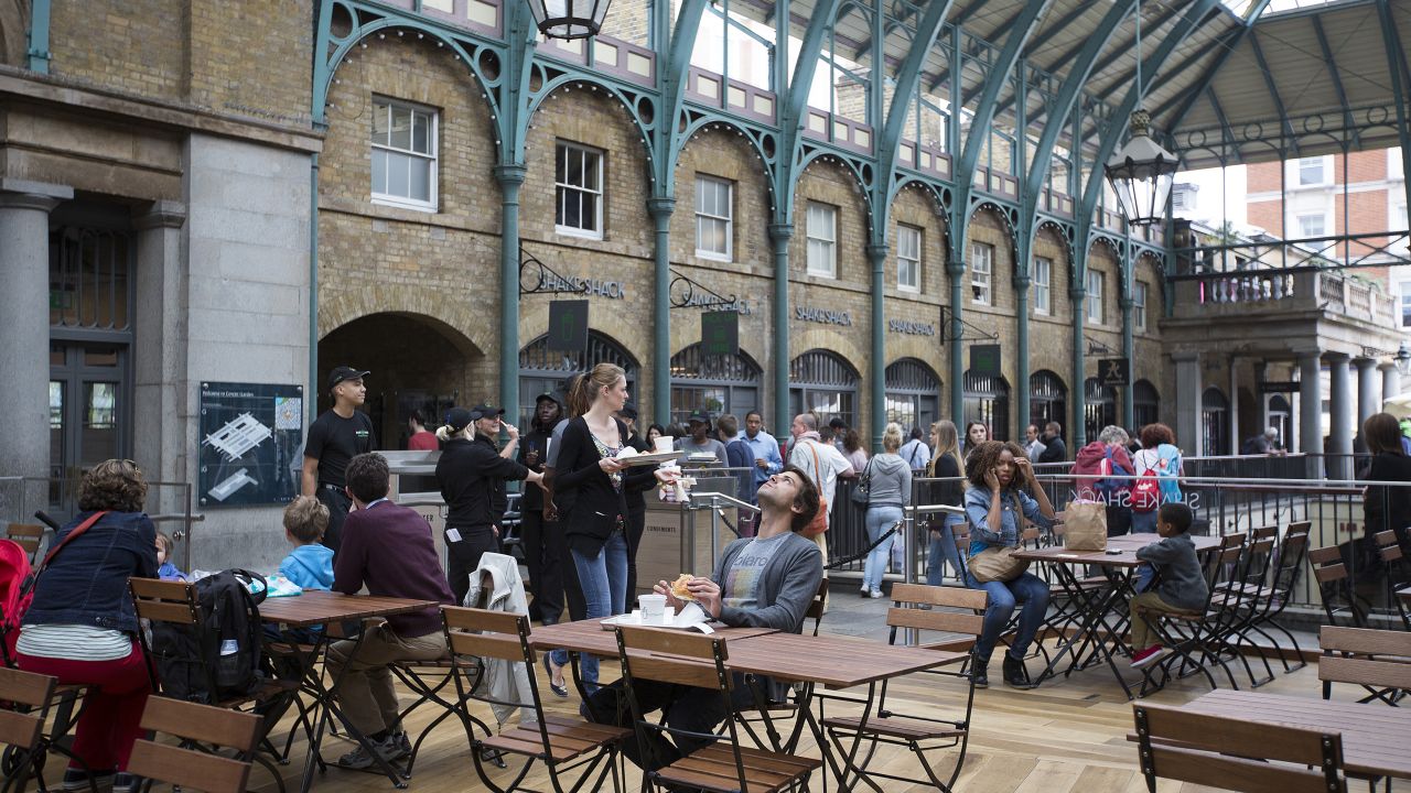 Shake Shack in London.