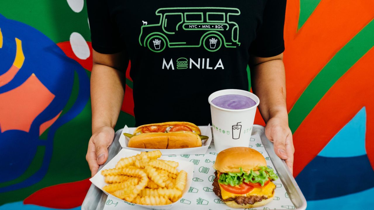 Shake Shack opened in Manila this year.