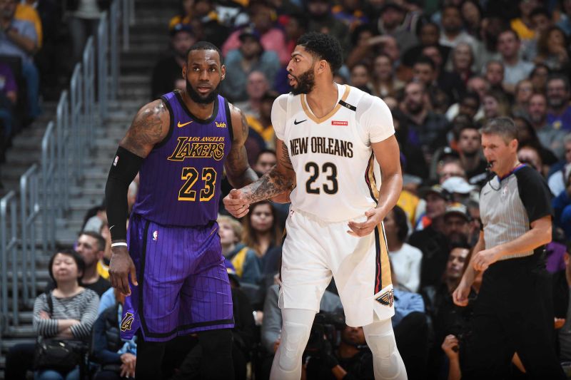 Anthony davis lebron james 2024 lakers