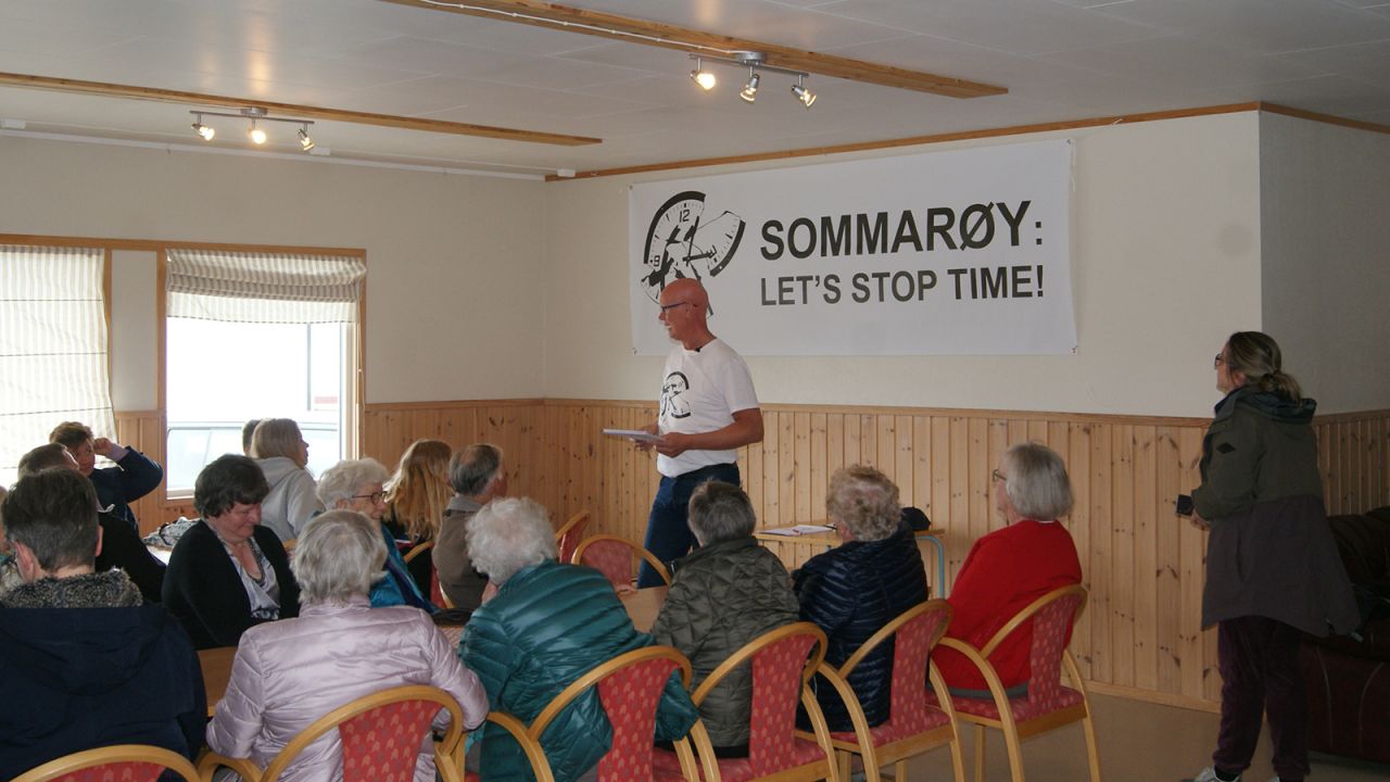 <strong>'If I could turn back time': </strong>This little island of around 300 inhabitants is campaigning to become the world's first-free time zone. 