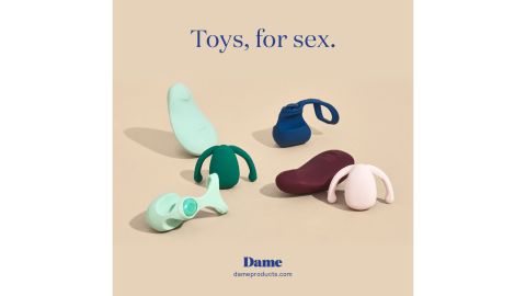 One of the ads that sexual wellness startup Dame Products says was rejected by the MTA. 