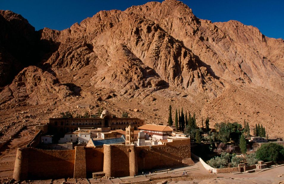 <strong>St. Catherine's Monastery: </strong>One of the oldest continuously inhabited Christian monasteries, this UNESCO World Heritage site lies at the base of Mount Sinai.