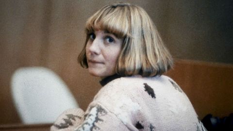Carolyn Warmus, seen during her trial on January 22, 1991 in New York's Westchester County Court. 