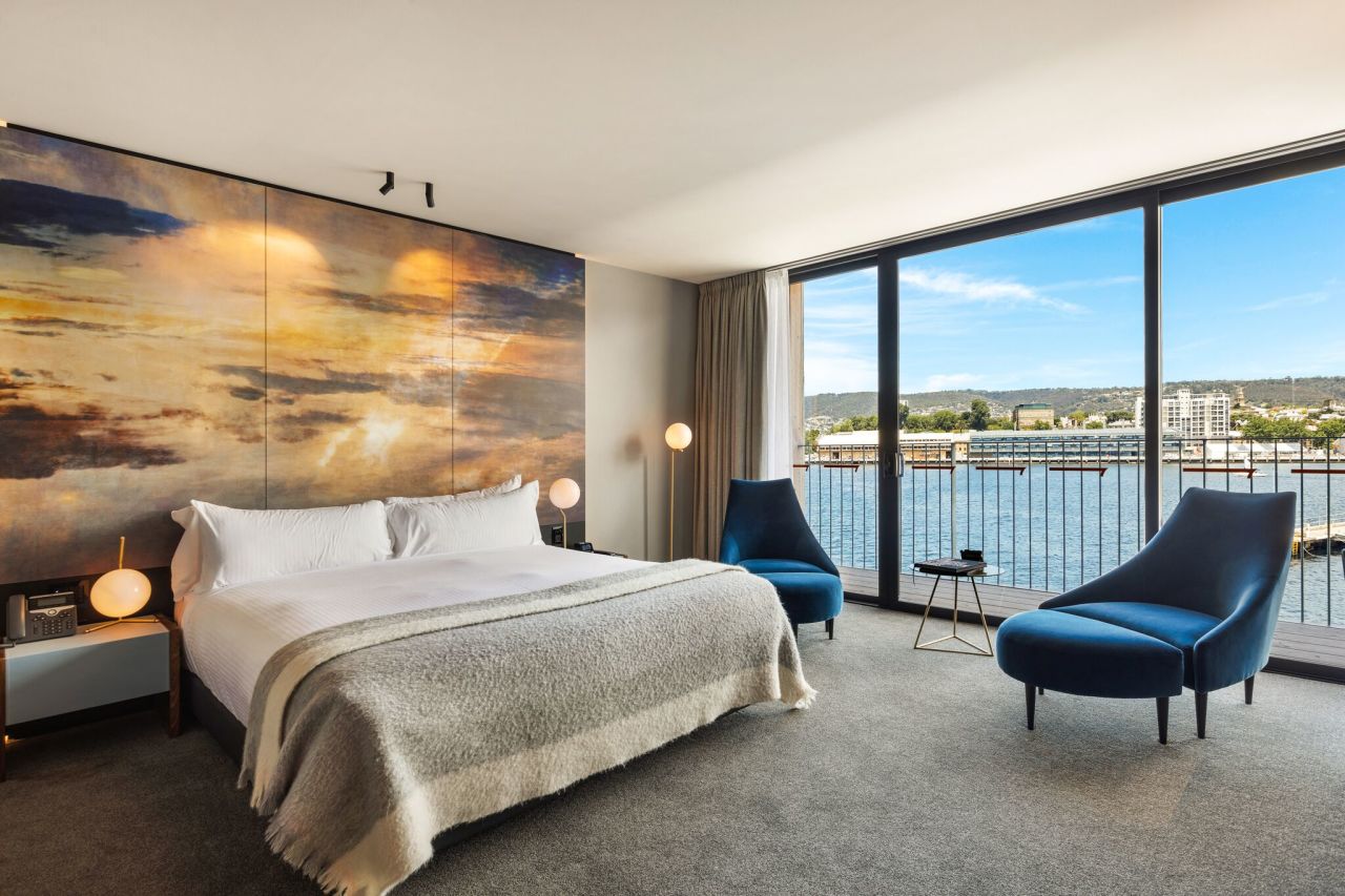 <strong>MACq 01 Hotel:</strong> Every room at this design-forward hotel is named after a famous Tasmanian.