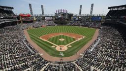CHICAGO, IL - MAY 14:  A general view of Guaranteed Rate Field as the Chicago White Sox take on the San Diego Padres on May 14, 2017 in Chicago, Illinois.  (Photo by Jonathan Daniel/Getty Images)