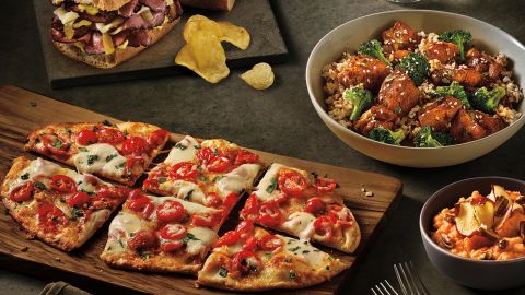 Panera's new dinner menu includes flatbreads, bowls and side dishes.