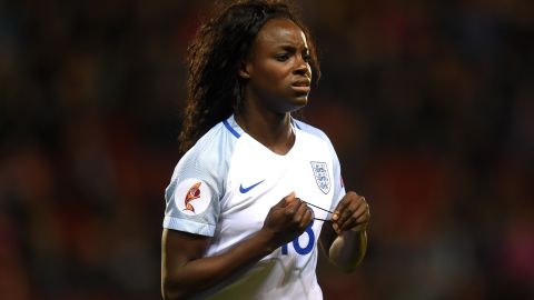 Eniola Aluko said that players should not have to carry the burden of fighting racism in football.