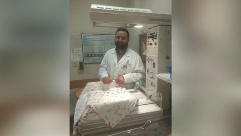 The 29-year-old hopes to become a pediatrician, his family says. 