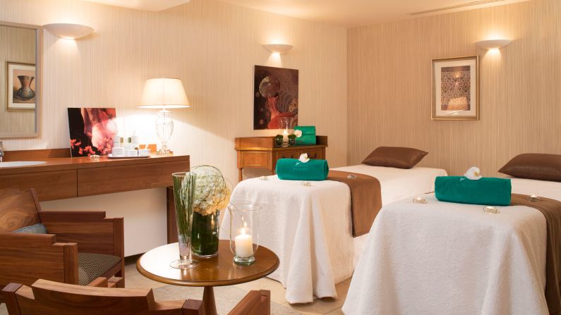 <strong>Relaxation therapy: </strong>Guests can splash out on Swiss treatments and massages such as Thousand & One Chantilly, which involves a whipped cream body mask.