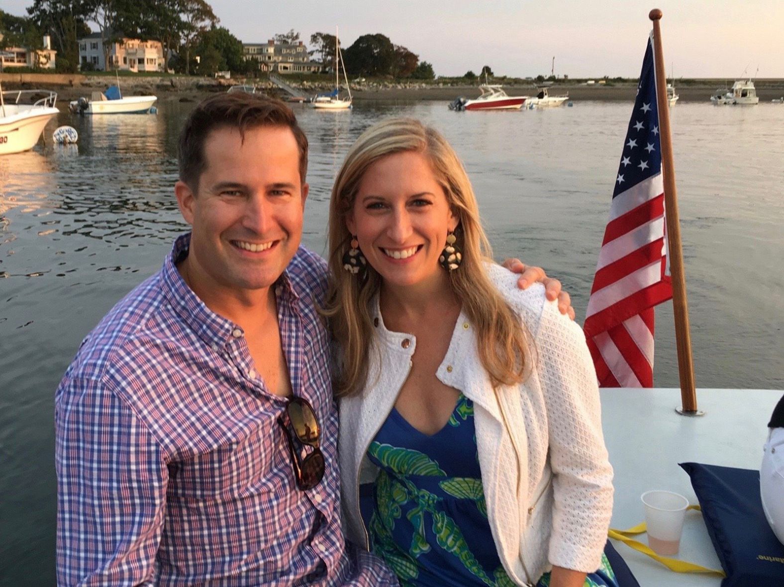 Moulton and his wife, Liz, in a photo <a href="index.php?page=&url=https%3A%2F%2Fwww.facebook.com%2FSethMoulton%2Fphotos%2Fa.270602479745362%2F1033836170088652%2F%3Ftype%3D3%26theater" target="_blank" target="_blank">he posted to Facebook</a> in January 2018.
