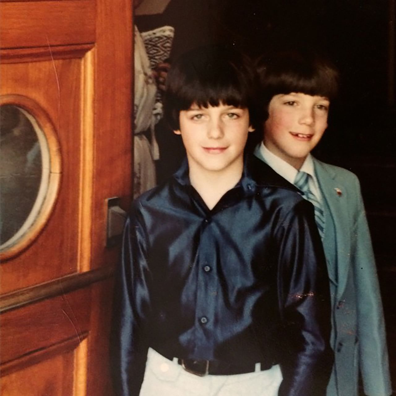 Ryan posted this old photo of him and his brother Al to Facebook in 2015. "Throwback Thursday to my brother Al and I at my First Holy Communion Mass," <a href="https://www.facebook.com/pg/timryan/photos/?tab=album&album_id=435001832865&ref=page_internal" target="_blank" target="_blank">he wrote.</a>