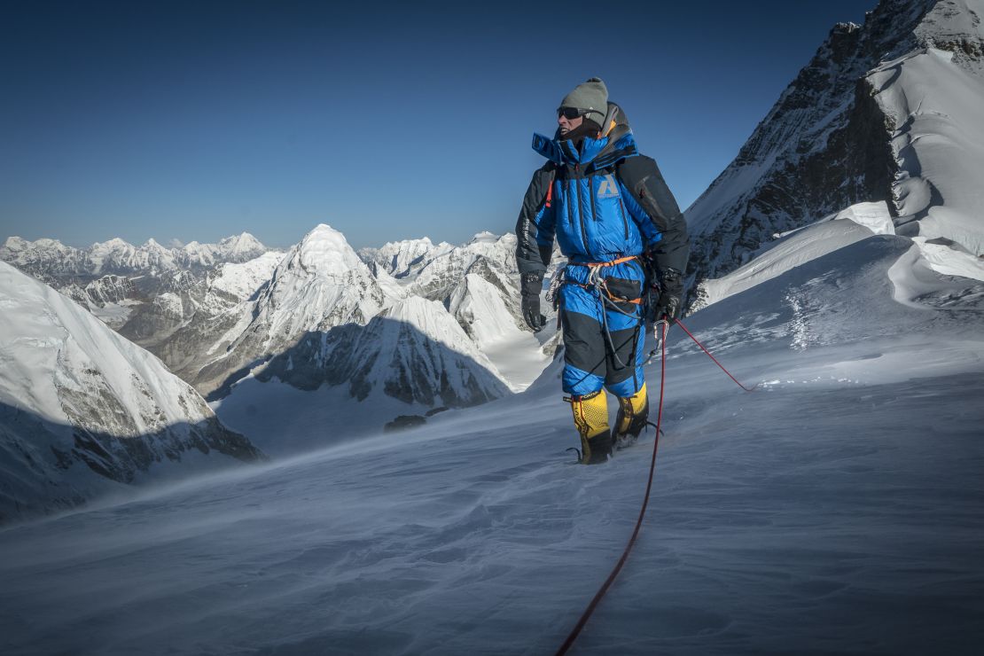 Ballinger has spent 12 seasons as a guide on Everest. 