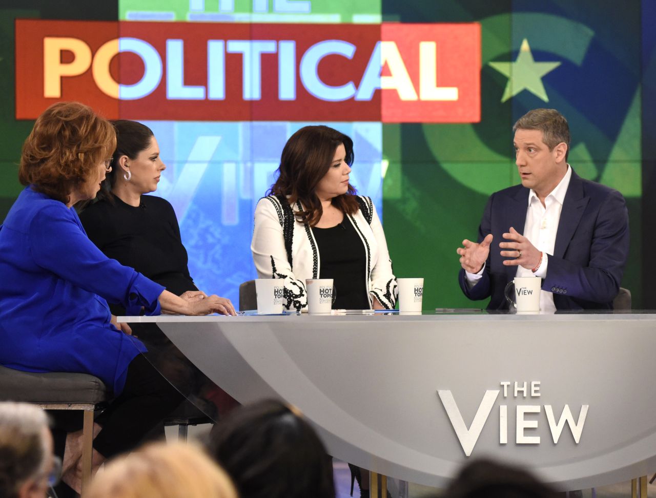 Ryan announces his presidential bid on ABC's "The View" in April 2019.