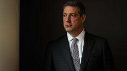 Representative Tim Ryan, a Democrat from Ohio, stands for a photograph following a Bloomberg Television interview in New York, U.S., on Friday, April 5, 2019. Ryan discussed manufacturing jobs, border security, and his run for the 2020 Democratic presidential nomination. Photographer: Christopher Goodney/Bloomberg via Getty Images