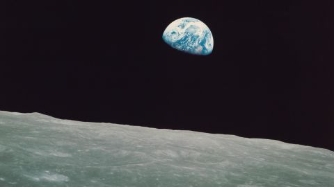 Engineer and astronaut William Anders took the now-iconic "Earthrise" photograph on December 24, 1968, during the Apollo 8 mission.
