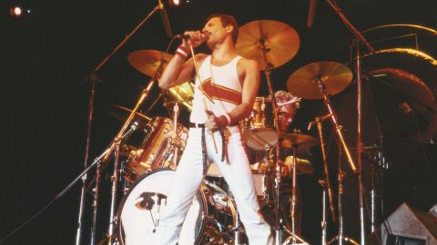 Freddie Mercury, lead singer of Queen, died in 1991.