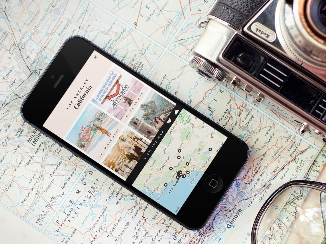 The Depalo app helps users find Instagram-worthy hot spots in cities. 