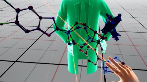 Scientists will be able to reach out and touch the molecules virtually