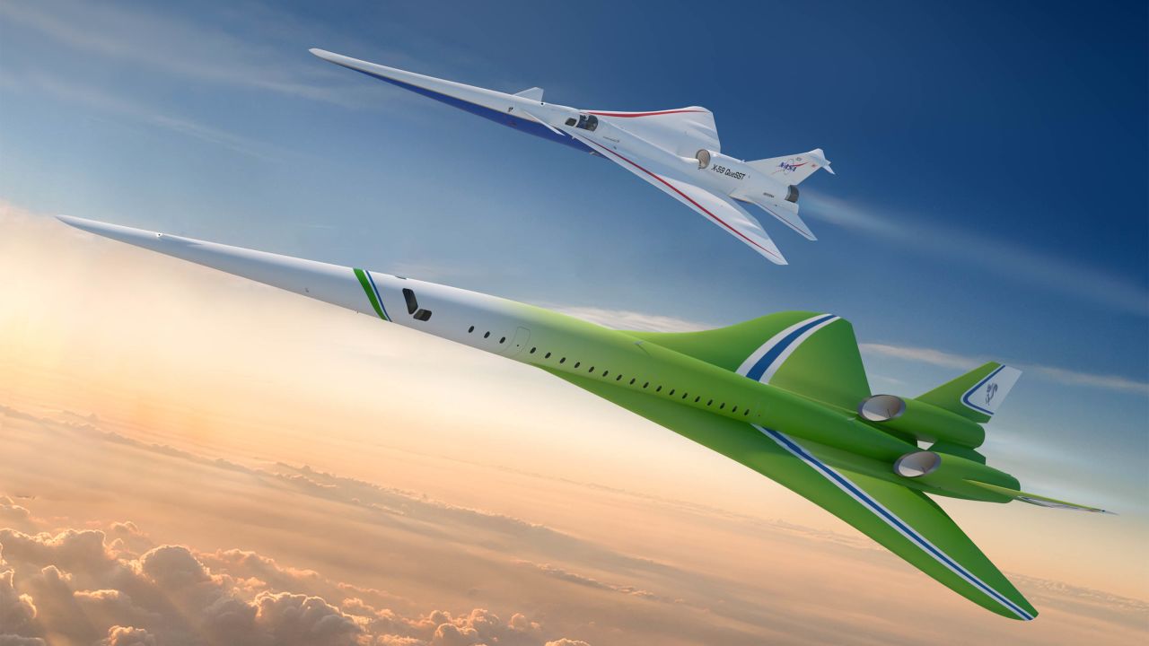 <strong>Supersonic successor: </strong>Lockheed Martin Aeronautics' new design for a quiet supersonic passenger airplane draws on its work with NASA on the X-59. 