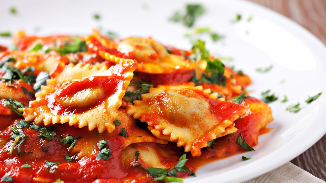 Ravioli: Far from a predictable pocket.