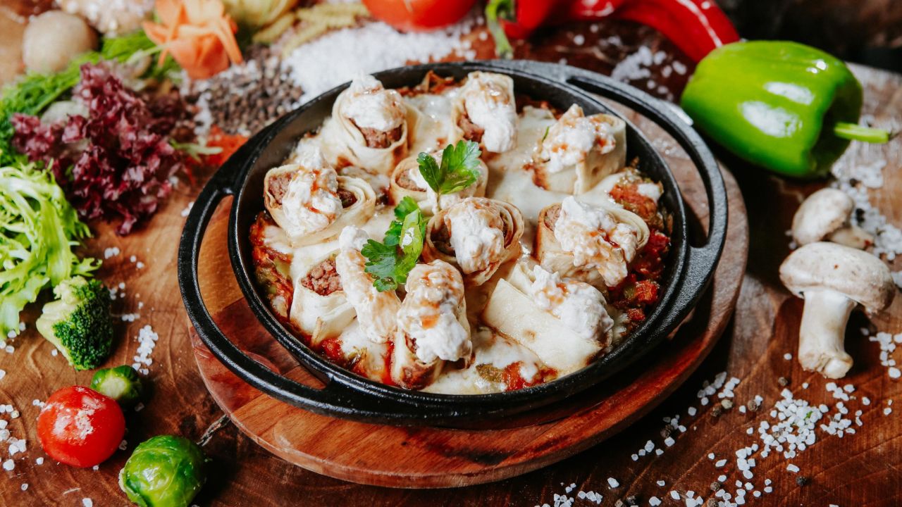 Central Asia's take on East Asian dumplings.